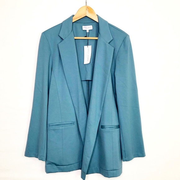 Ripley Rader Point knit oversized open closure blazer - Picture 1 of 11